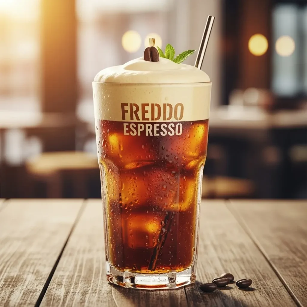 Freddo Espresso: espresso batido con hielo, el café frío ideal de hoy en día.