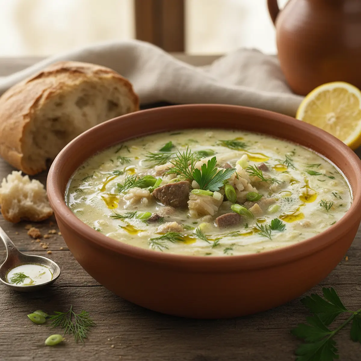 Magiritsa Græsk Påskeindmadssuppe