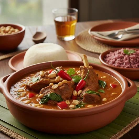 MboKata / Ginguba Yahnisi (Fıstık Yahnisi)