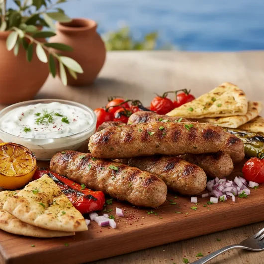 Politiko Kebab – Kebaburi grecești cu carne tocată condimentată