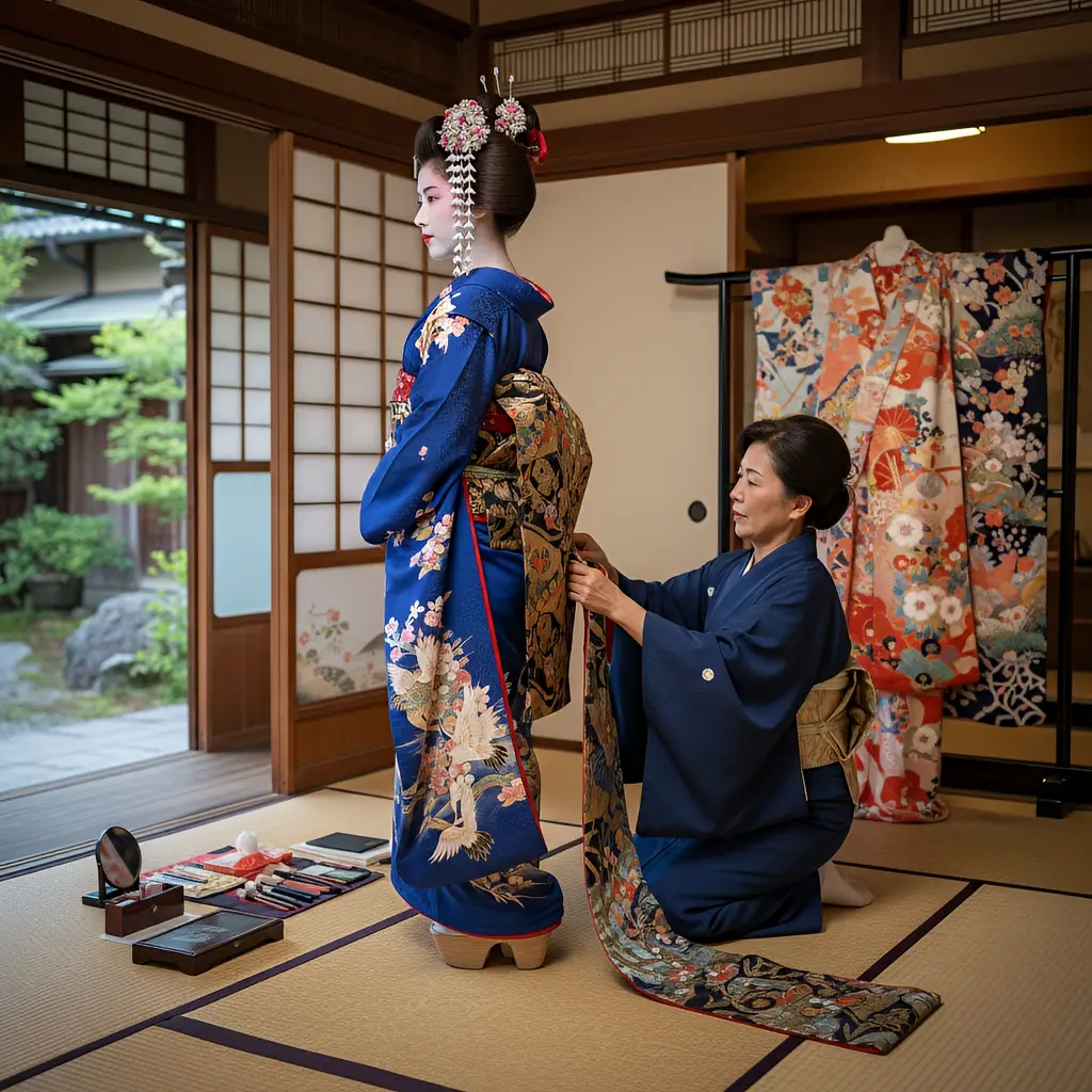 Przykładowy, 24-godzinny harmonogram dnia Maiko – Dzień z życia gejszy w Kioto