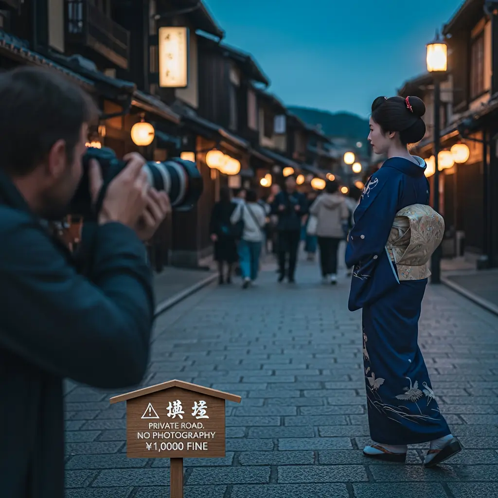Co robić, a czego nie robić w fotografii i etykiecie – dzień z życia gejszy w Kioto