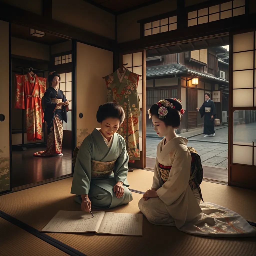 Okiya, ochaya i ekosystem gejszy