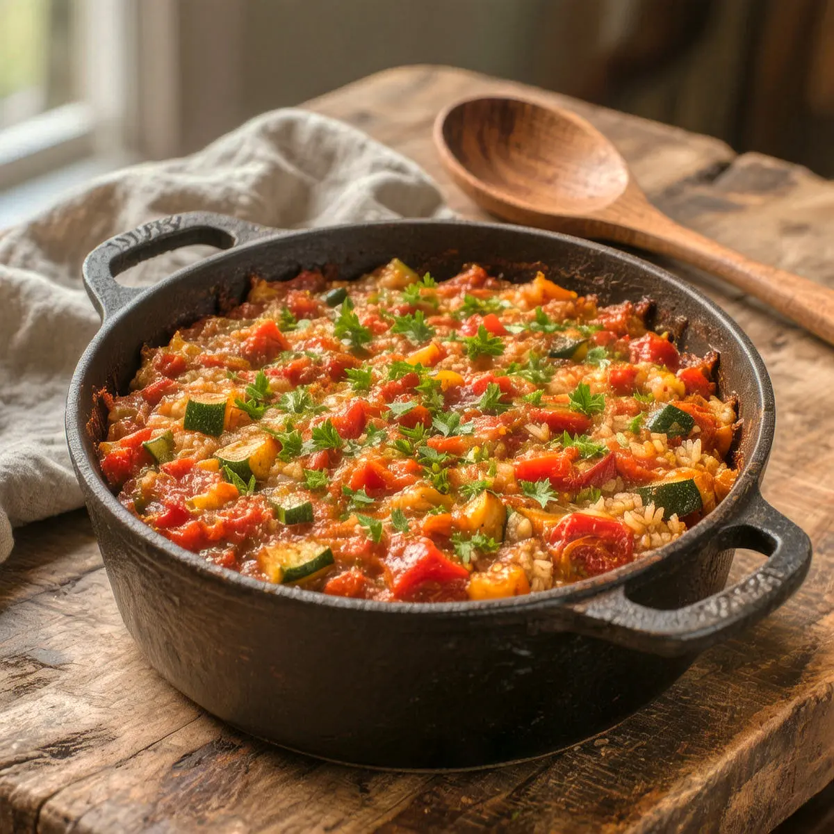 Đuveč (kroatisk grönsaksgratäng)