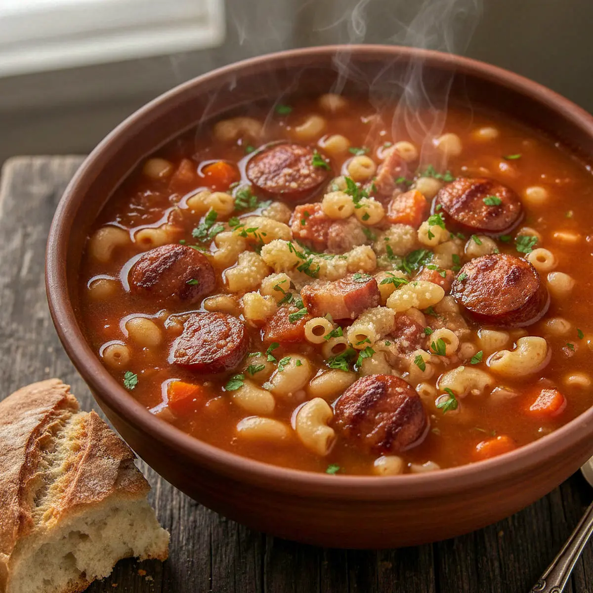 Pašta Fažol (Croatian Pasta And Bean Soup)